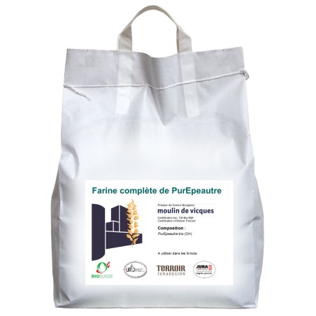 Farine complète de PurEpeautre bio 5kg