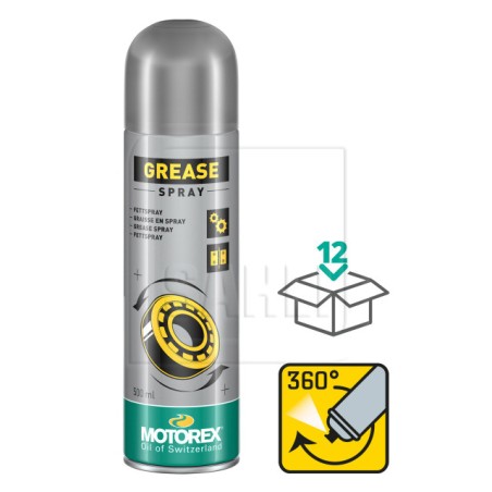 Spray de graisse MOTOREX, 500 ml