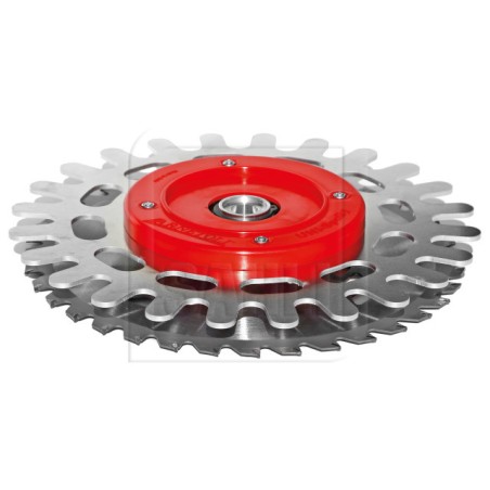Disque de coupe 36 dents avec protection d'écorce 270 mm